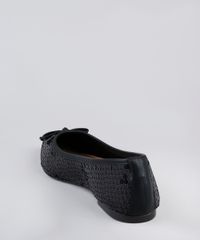 Sapatilha-Feminina-Via-Uno-Bico-Fino-em-Paete-com-Laco-Preta-9840216-Preto_4