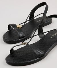 Rasteirinha-Feminina-Oneself-Texturizada-Tresse-com-Elastico-Preta-9728909-Preto_5
