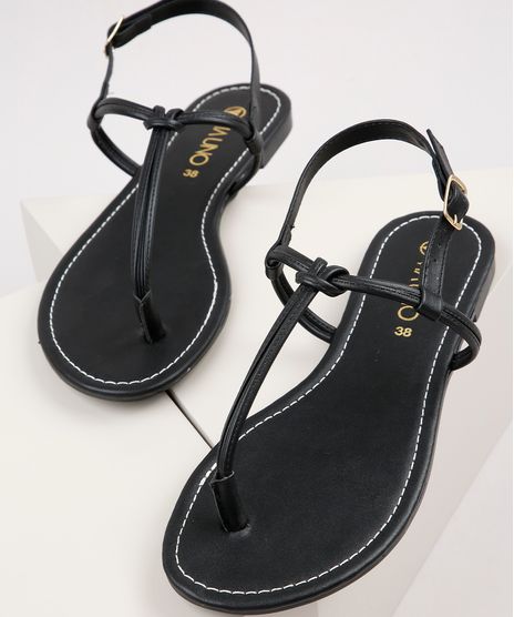 Rasteirinha-Feminina-Via-Uno-com-No-Preta-9902770-Preto_1