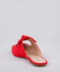 Mule-Feminino-Via-Uno-Bico-Fino-em-Suede-com-No-Vermelho-9837632-Vermelho_3