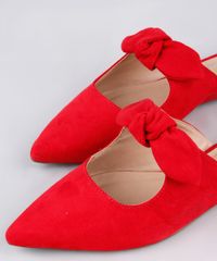Mule-Feminino-Via-Uno-Bico-Fino-em-Suede-com-No-Vermelho-9837632-Vermelho_5