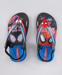 Chinelo-Infantil-Ipanema-Homem-Aranha-com-Elastico-Preto-9839001-Preto_2