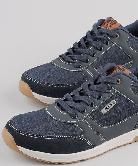 sapatênis jeans