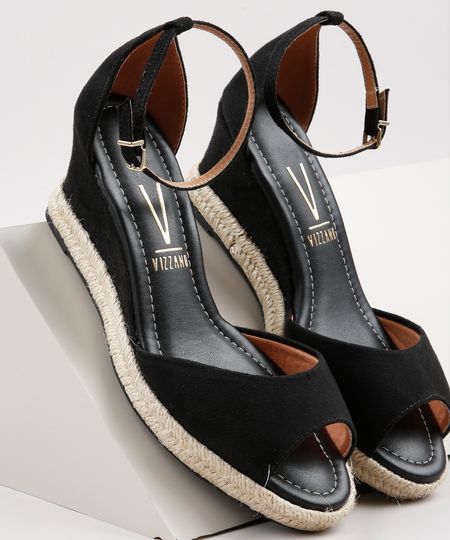 Espadrille-Feminina-Vizzano-Salto-Medio-em-Suede-com-Corda-Preta-9845626-Preto_1