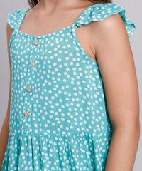 Vestido-Infantil-Estampado-Floral-com-Botoes-e-Babado-Alca-Fina-Verde-Claro-9695672-Verde_Claro_4