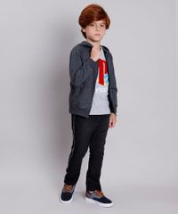 Blusao-Infantil-Basico-em-Moletom-com-Capuz-e-Bolso-Cinza-Mescla-Escuro-8521449-Cinza_Mescla_Escuro_3