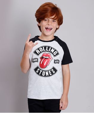 Camiseta-Infantil-The-Rolling-Stones-Raglan-Manga-Curta--Cinza-Mescla-9818719-Cinza_Mescla_1