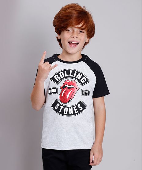 Camiseta-Infantil-The-Rolling-Stones-Raglan-Manga-Curta--Cinza-Mescla-9818719-Cinza_Mescla_1