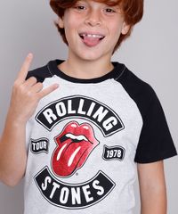 Camiseta-Infantil-The-Rolling-Stones-Raglan-Manga-Curta--Cinza-Mescla-9818719-Cinza_Mescla_4