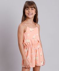 Macaquinho-Infantil-Estampado-Floral-com-Transpasse-Alca-Fina-Laranja-9805637-Laranja_1