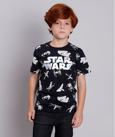 Camiseta-Infantil-Star-Wars-Estampada-Manga-Curta-Preta-9838006-Preto_1