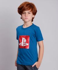 Camiseta-Infantil-PlayStation-com-Paete-Dupla-Face-Manga-Curta-Azul-9837949-Azul_1 Camiseta-Infantil-PlayStation-com-Paete-Dupla-Face-Manga-Curta-Azul-9837949-Azul_1