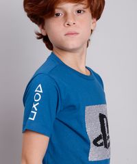 Camiseta-Infantil-PlayStation-com-Paete-Dupla-Face-Manga-Curta-Azul-9837949-Azul_6 Camiseta-Infantil-PlayStation-com-Paete-Dupla-Face-Manga-Curta-Azul-9837949-Azul_6