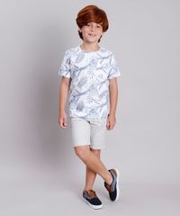 Camiseta-Infantil-Estampada-de-Folhagem-com-Bolso-Manga-Curta-Decote-Redondo-Off-White-9758987-Off_White_3