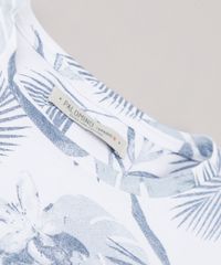 Camiseta-Infantil-Estampada-de-Folhagem-com-Bolso-Manga-Curta-Decote-Redondo-Off-White-9758987-Off_White_5
