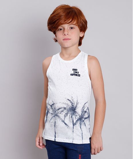 Regata-Infantil-com-Estampa-de-Coqueiros--Good-Times--Branco-9758300-Branco_1