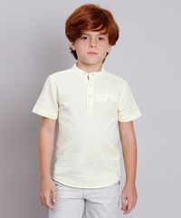 Camisa-Infantil-com-Bolso-Manga-Curta-Gola-Portuguesa-Amarelo-Claro-9671177-Amarelo_Claro_1