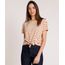 Blusa-Feminina-Listrada-com-no-Manga-Curta-Decote-Redondo--Off-White-9465639-Off_White_1