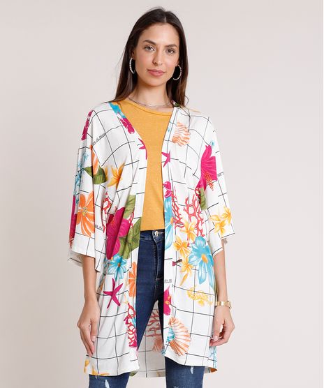 Kimono-Feminino-Estampado-Fundo-do-Mar-Manga-3-4-Off-White-9892710-Off_White_1