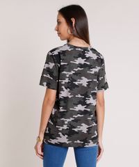 Blusa-Feminina-Estampada-Camuflada-Manga-Curta-Decote-Redondo--Verde-Militar-9886201-Verde_Militar_2