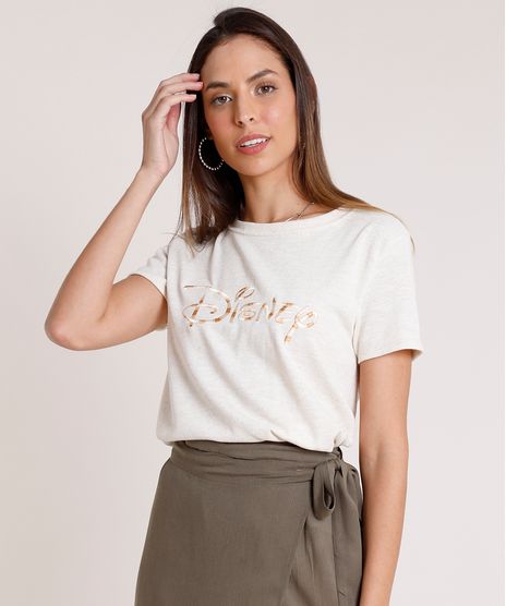Blusa-Feminina-Disney-com-Linho-e-Bordado-Manga-Curta-Decote-Redondo--Bege-Claro-9893244-Bege_Claro_1