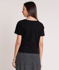 Blusa-Feminina-Arlequina-com-no-Manga-Curta-Decote-Redondo--Preta-9878853-Preto_2