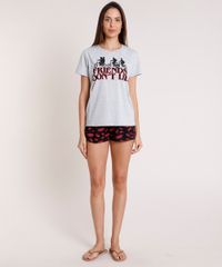 Pijama-Feminino-Stranger-Things-Manga-Curta-Cinza-9638678-Cinza_1