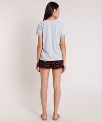 Pijama-Feminino-Stranger-Things-Manga-Curta-Cinza-9638678-Cinza_2