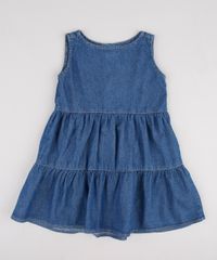 Vestido-Jeans-Infantil-com-Babado-Sem-Manga-Azul-Escuro-9892645-Azul_Escuro_1