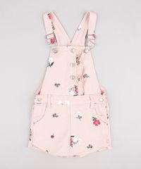Jardineira-de-Sarja-Infantil-Estampada-Floral--Rose-9892634-Rose_1
