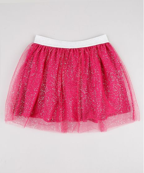 Saia-Infantil-Carnaval-em-Tule-com-Brilho-e-Lurex-Rosa-Escuro-9877417-Rosa_Escuro_1