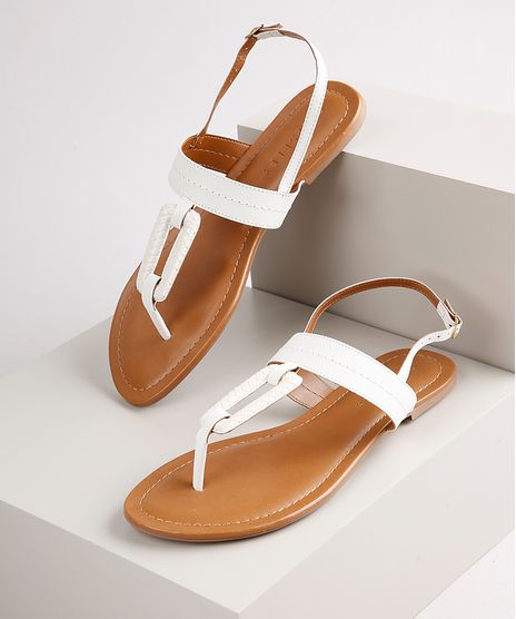 Rasteirinha-Feminina-Oneself-Bico-Redondo-com-Fivela-Off-White-9822457-Off_White_1