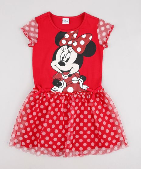 Vestido-Infantil-Carnaval-Minnie-com-Tule-e-Laco-Manga-Curta--Vermelho-9877413-Vermelho_1