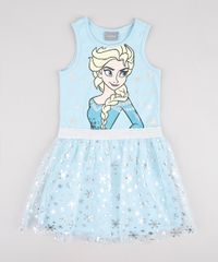 Vestido-Infantil-Elsa-Frozen-com-Brilho-e-Tule-Sem-Manga-Azul-Claro-9913276-Azul_Claro_1