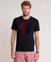 Camiseta-Masculina-Comfort--New-York--Manga-Curta-Gola-Careca-Preta-9771646-Preto_1