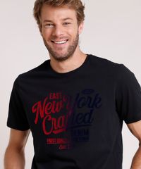 Camiseta-Masculina-Comfort--New-York--Manga-Curta-Gola-Careca-Preta-9771646-Preto_4