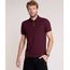 Polo-Masculina-Comfort-Fit-Estampada-de-Penas-Manga-Curta-Vinho-9869039-Vinho_1