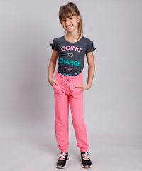 Blusa-Infantil-Open-Shoulder--Change-the-World--Manga-Curta-Cinza-Mescla-Escuro-9845992-Cinza_Mescla_Escuro_3