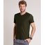 Camiseta-Masculina-Basica-Flame-Manga-Curta-Gola-V-Verde-Militar-9595137-Verde_Militar_1