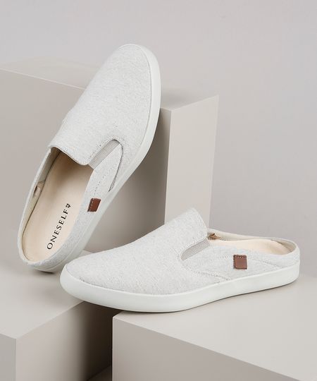 Tenis-Slip-On-Mule-Masculino-Oneself-Cinza-Mescla-Claro-9685915-Cinza_Mescla_Claro_1 Tenis-Slip-On-Mule-Masculino-Oneself-Cinza-Mescla-Claro-9685915-Cinza_Mescla_Claro_1