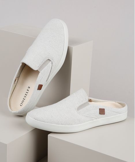 tenis slip on mule