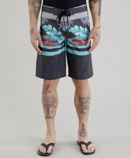 Bermuda-Estampada-Floral-Preta-8452146-Preto_1 Bermuda-Estampada-Floral-Preta-8452146-Preto_1