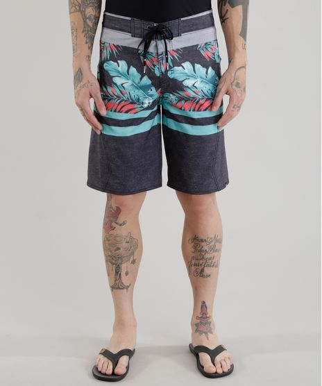 Bermuda-Estampada-Floral-Preta-8452146-Preto_1