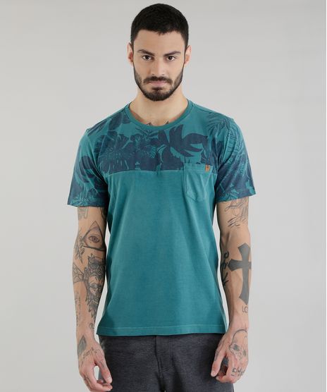 Camiseta-com-Estampa-Floral-Verde-8581842-Verde_1