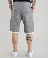 Bermuda-Relaxed-em-Moletom-Listrada-Preta-8599736-Preto_2