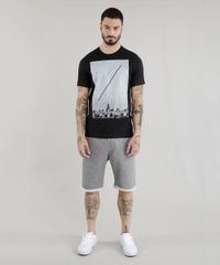 Bermuda-Relaxed-em-Moletom-Listrada-Preta-8599736-Preto_3