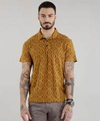 Polo-em-Piquet-Estampada-Geometrica-Caramelo-8576543-Caramelo_1 Polo-em-Piquet-Estampada-Geometrica-Caramelo-8576543-Caramelo_1