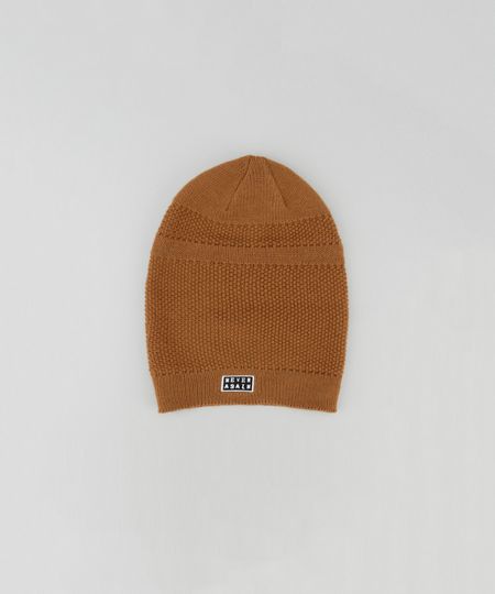 Gorro-em-Trico--Never-Again--Caramelo-8482188-Caramelo_1