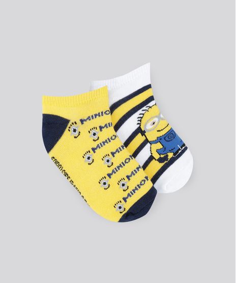 Kit-de-2-Meias-Minions-Multicor-8596483-Multicor_1