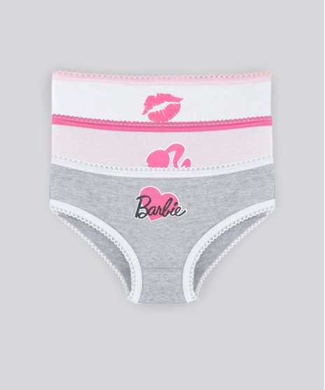 Kit-de-3-Calcinhas-Barbie-Multicor-8622193-Multicor_1